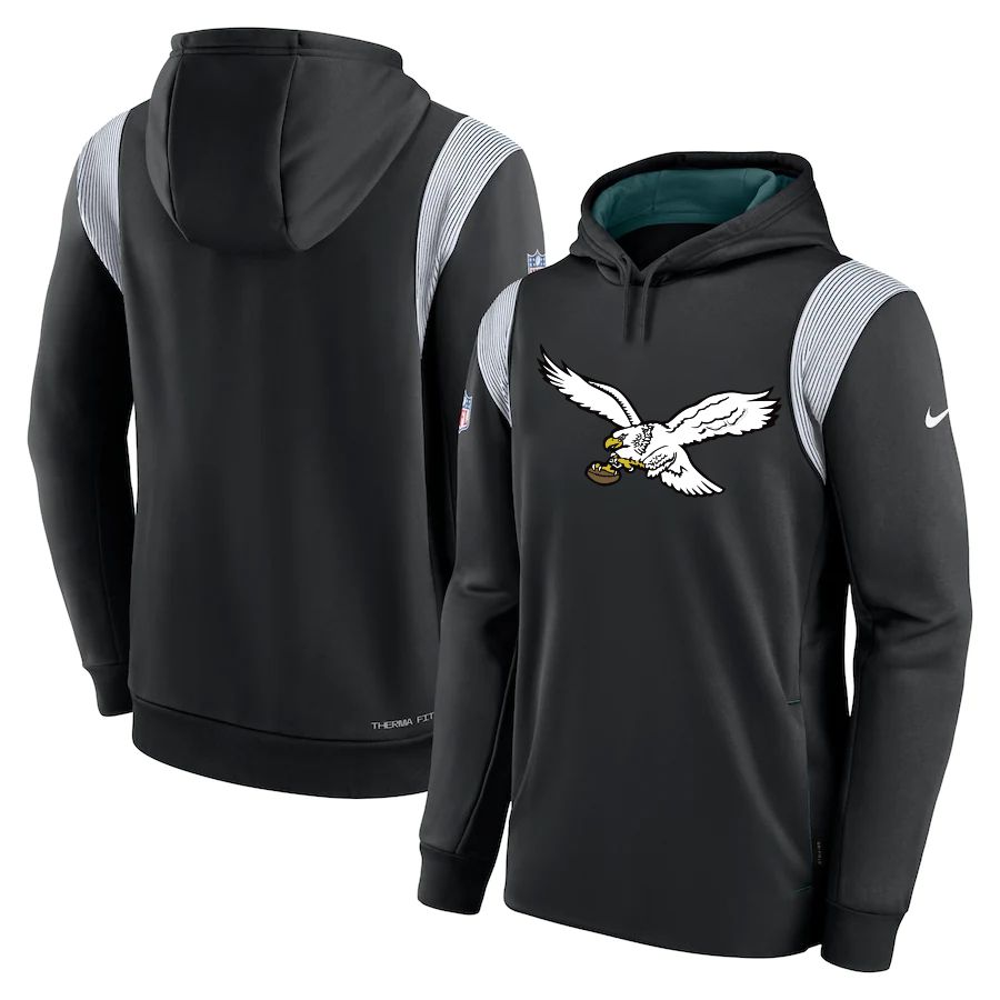 Men 2023 NFL Philadelphia Eagles black Sweatshirt style 10316->dallas cowboys->NFL Jersey